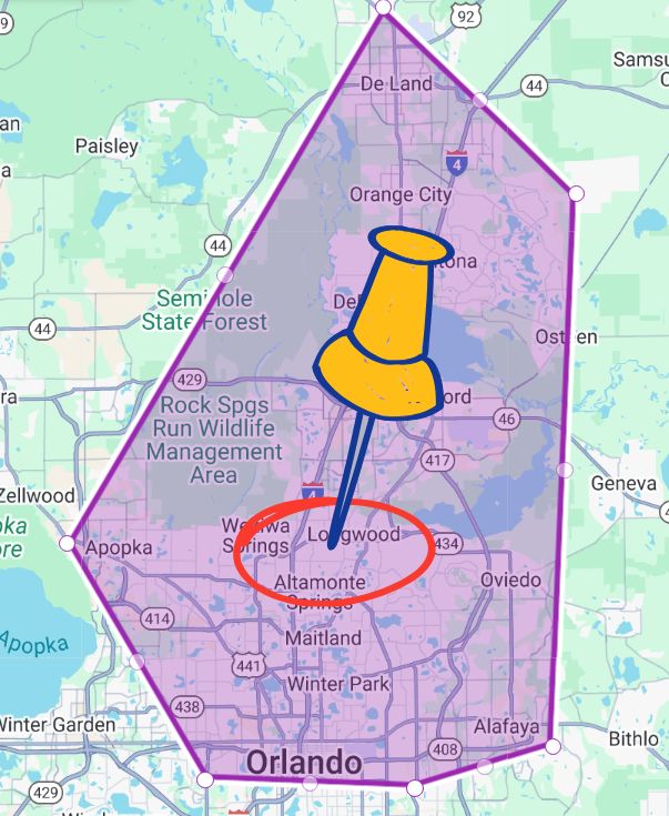 Casselberry, FL Cleaning Services Service Area