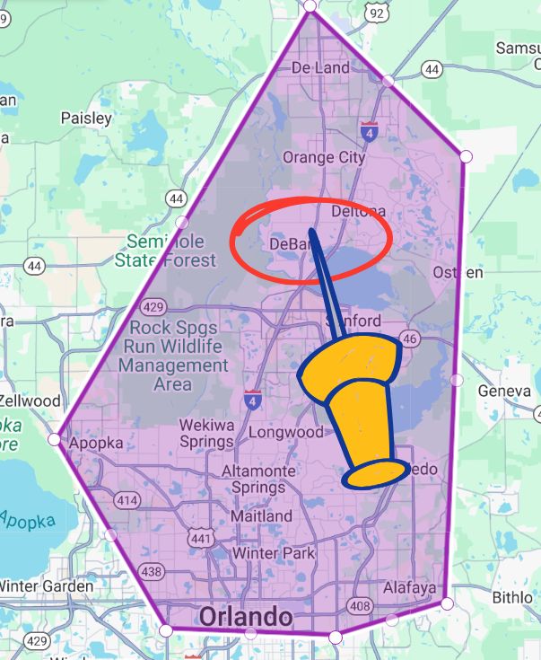Cleaning Services in DeBary, FL Service Area