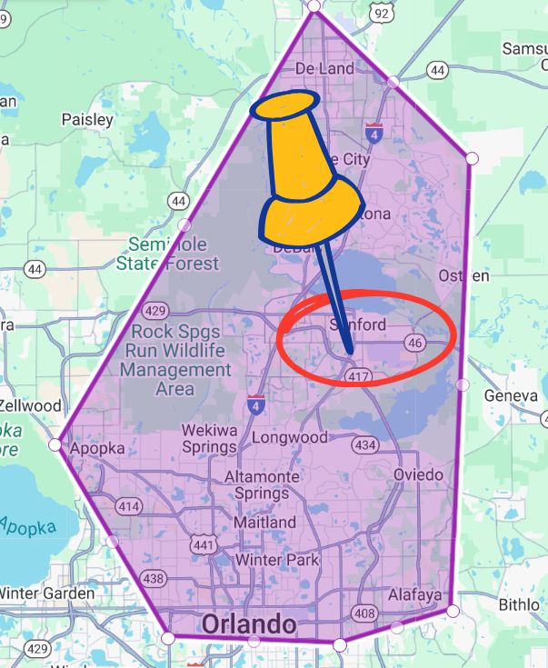 Cleaning Services in Sanford, FL Service Area